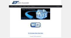 Desktop Screenshot of edentelecom.co.za